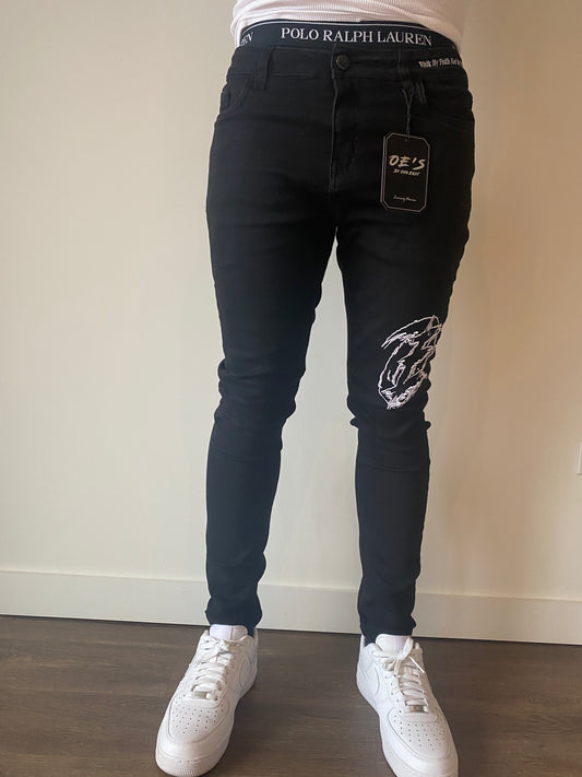 "WBF" OE Jeans